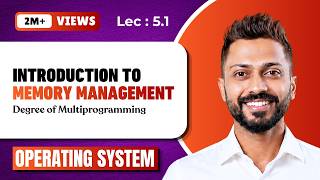 L-5.1: Memory Management and Degree of Multiprogramming | Operating System