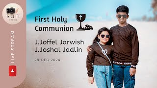 First Holy Communion - J.Joffel Jarwish \u0026 J.Joshal Jadlin