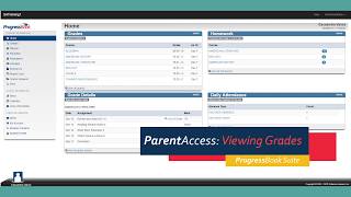 ProgressBook ParentAccess: Viewing Grades
