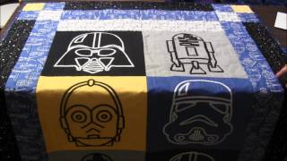 Star Wars Quilt (Personal Project)