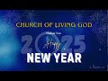 church of living god dowlaiswaram jan 1st 2025 new year service by bro. joseph