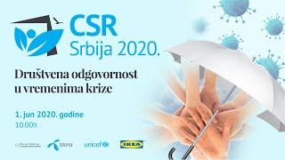 CSR Srbija 2020 - Online konferencija