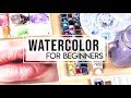 HOW TO USE WATERCOLOR - Guide for Beginners