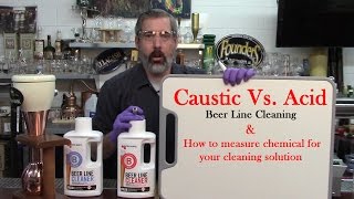 Beer Line Cleaning, why you must ALSO do acid cleaning.