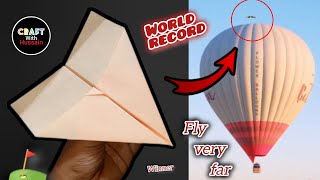 how to make a paper plane | new version plane | fly very far | very easy | paper airplanes...