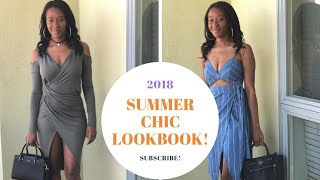 SUMMER CHIC LOOKBOOK 2018 // DATE NIGHT 👀🎥