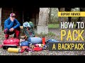 HOW TO PACK A BACKPACK OR HOW I PACK MY BACKPACK | EXPERT ADVICE