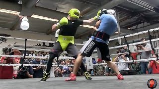 CANELO ALVAREZ SPARRING - 12 MINS OF CANELO WORKING SPARRING PARTNERS WITH COMBINATIONS & DEFENSE