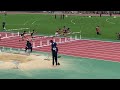 第91回 全日本インカレ 110mh 予選1〜5組