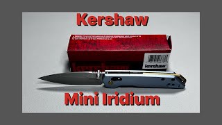 Picking My New Crossbar Lock Knife Part 4 - Kershaw Mini Iridium Unboxing