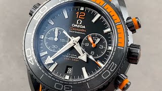 Omega Seamaster Planet Ocean 600M Chronograph Deep Black 215.92.46.51.01.001 Omega Watch Review