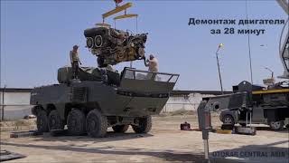 OTOKAR ARMA 8x8 Kazakistan'da Testte