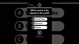 Which Country Is The Cleanest In The World? #geographyquiz #geographytrivia #quiz