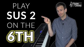 3 sus chord piano tricks that sound incredible!!