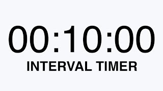 One Hour 10-Minute Interval Timer [Bell Alarm]