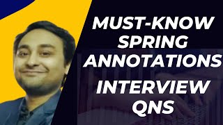 Spring Boot Annotations Interview Questions Covered