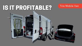 Mobile Tire Shop | How Profitable is it? Live Tour