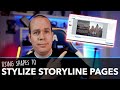Using Shapes to Stylize Articulate Storyline Pages