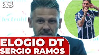 DT RAYADOS MONTERREY DEMICHELIS ELOGIA a SERGIO RAMOS en CONFERENCIA DE PRENSA