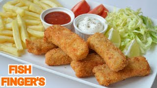 Fish Fingers by (YES I CAN COOK) #FingerFish #FishAndChips #Homemade #FriedFish #CrispyFish #Machli