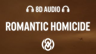d4vd - Romantic Homicide (Lyrics) | 8D Audio 🎧