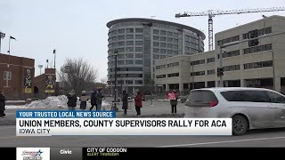 Nurses’ union members, county supervisors rally for ACA subsidy extension