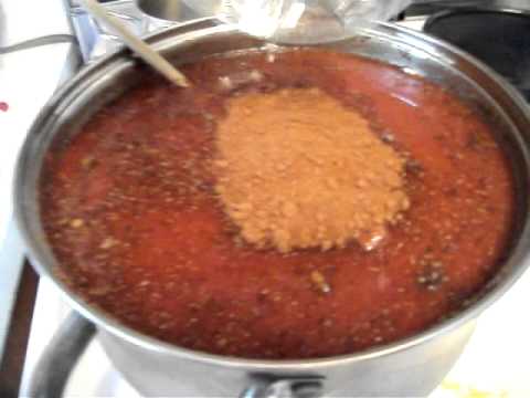 Homemade HOT and SPICY BBQ Sauce. Homemade HOT and SPICY BBQ Sauce.