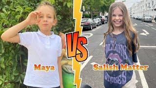 Salish Matter VS Maya (Maya and Mary) Transformation 👑 New Stars From Baby To 2023