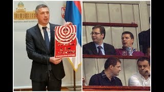 Skupština - Boško izazvao potres: Ovo su kumovi, najopasniji ljudi braće Vučića