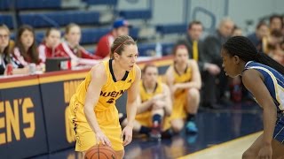 WBB Playoff Highlights - LU 52, QUE 80 | Feb 25, 2015