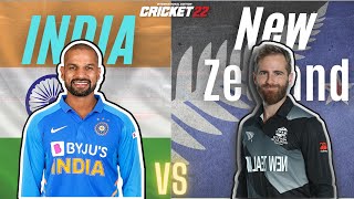 🔴Live: India Vs New Zealand Match| IND VS NZ  - Cricket 22 Live #indvsnz #cricket
