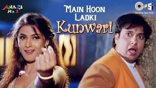 Main Hoon Ladki Kunwari | Anari No.1 | Govinda, Simran | Abhijeet , Jaspinder | 90's Hits