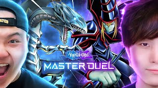 #1 DARK MAGICIAN vs #1 BLUE-EYES - TeamSamuraiX1 vs @Sykkuno - Yu-Gi-Oh Master Duel Ranked Gameplay!