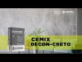 CEMIX DECON-CRETO