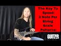 The Key to Speed and Fluidity: The 3-Note-Per String Patterns for Guitar:  Fretboard Mastery Part 7