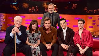 The Graham Norton Show S24E04 - Sally Field, Chris Pine, Rami Malek, Sir Michael Caine & The Queens