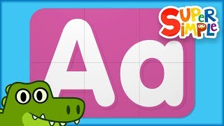 Learn Letter A | Turn And Learn ABCs | Super Simple ABCs