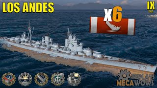 Los Andes 6 Kills \u0026 277k Damage | World of Warships Gameplay