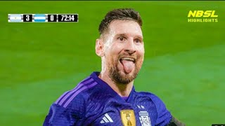 Lionel Messi Crazy Performance Vs Honduras || 22-23