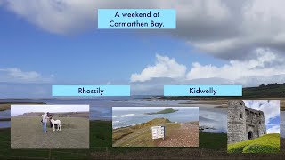 WEST WALES WEEKEND VLOG. CARMARTHEN BAY. #vlog #carmarthen #gower #kidwelly