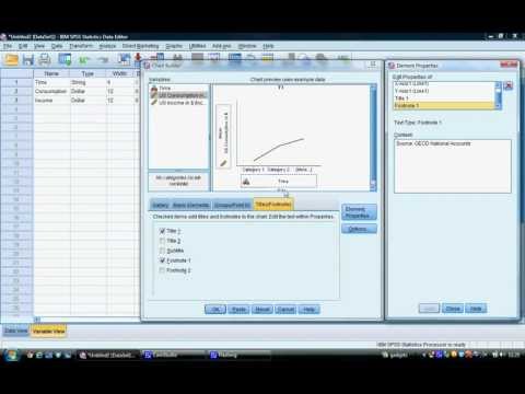 Tutorial 3 - Geneating Line Graphs in SPSS Tutorial 3 - Geneating Line Graphs in SPSS
