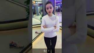 美女网管朵儿去健身房之朵儿吃鸡摇😂