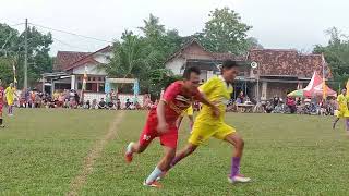 laga panas tersaji antara FDT Nusantara vs joda FC # babak 1 liga Pekalongan Lampung timur