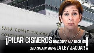 ¡Pilar Cisneros Reacciona a la Decisión de la Sala IV sobre la Ley Jaguar! #costarica