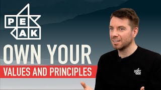 Own Your Values And Principles - Richard Potter, Co-founder of Peak AI | The Summit