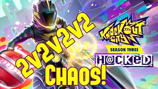 Knockout City 2v2v2v2 CHAOS!!!