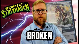 OVER POWERED Spoiler from the Secrets of Strixhaven Spoiler has everyone talking.