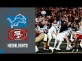 Lions lose a heartbreaker to the 49ers  | Lions vs. 49ers NFC Championship Highlights