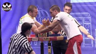 Sasho Andreev VS Plamen Dimitrov ( European Armwrestling Championship 2016)