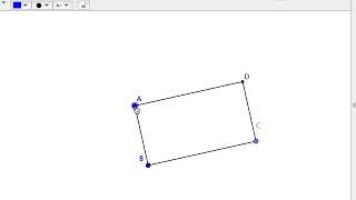 GeoGebra Tutorial 3 - Constructing a Rectangle